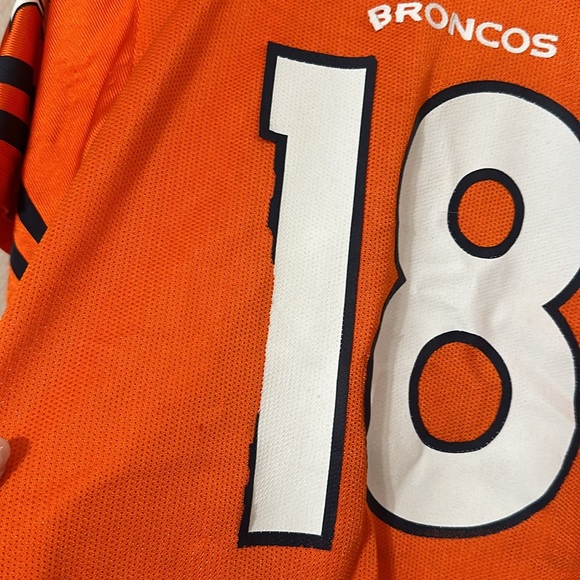 Broncos #18 Manning Children’s Jersey - Picture 2 of 7